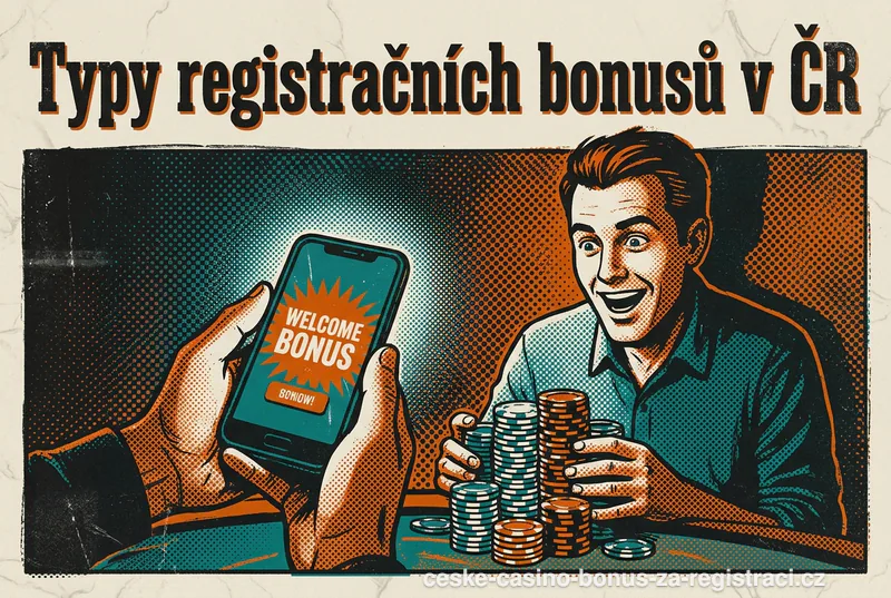 Typy registračních bonusů v ČR